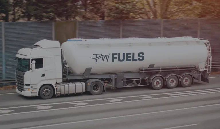 TW Fuels branded bulk delivery tanker