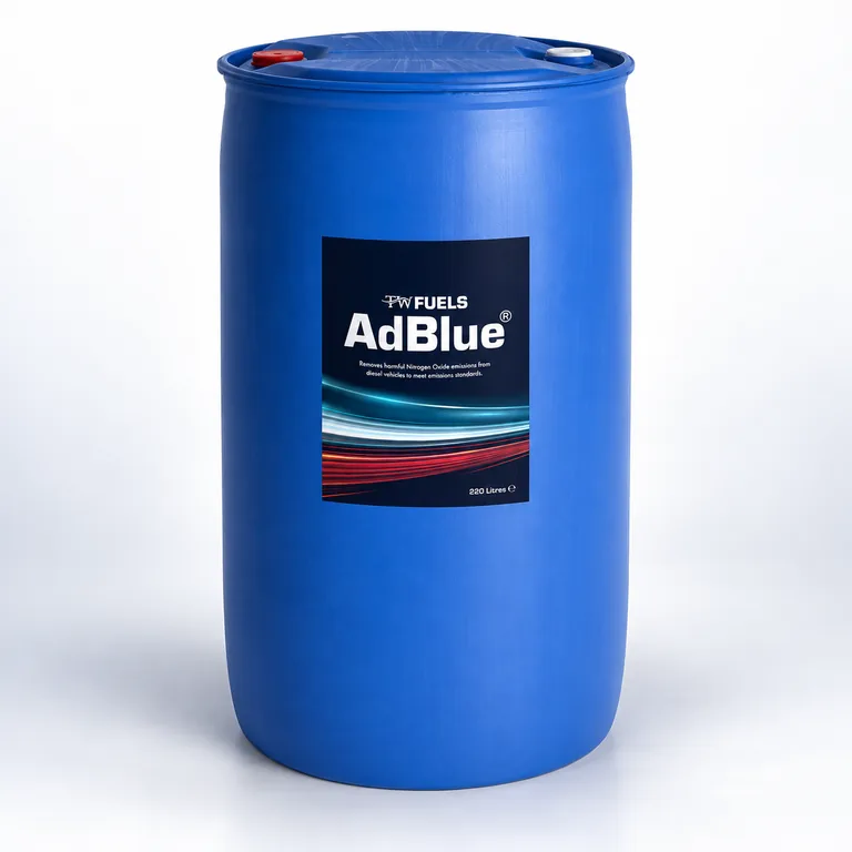 205 litre blue AdBlue barrel