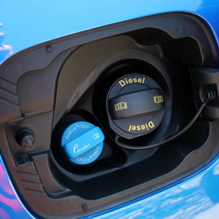 Tank,Filler,Neck,For,Adblue,And,Diesel.,An,Open,Fuel Tank,Filler,Neck,For,Adblue,And,Diesel.,An,Open,Fuel